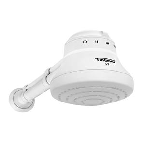 Ducha Faminho Com Cano 30cm 4 Temperaturas 220V 6800W Branca Fame -  102803