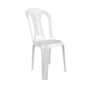 Cadeira Bistrô Plástico Branca Mor - 93044