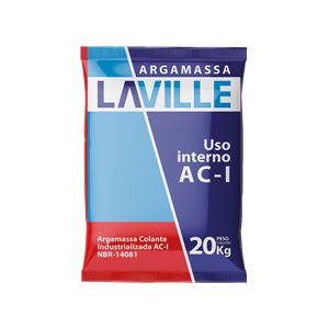Argamassa AC I Cinza 20Kg Laville - 94971
