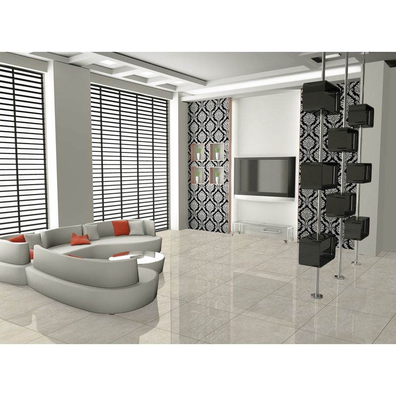 Porcelanato Zeus Bone Acetinado 76 x 76cm cx 1,73m² Dora - Village